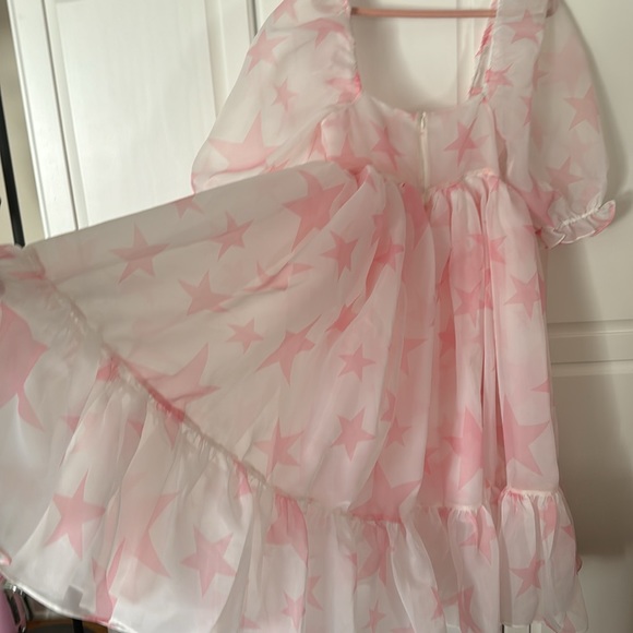 Selkie French Puff Pink Powdered Star Size Large - Picture 8 of 9